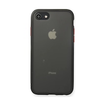 Apple Uyumlu iPhone 7 Uyumlu Kılıf Montreal Silikon Kapak - Siyah