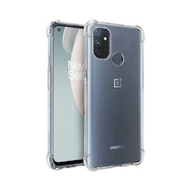 Oneplus Nord N100 Anti-drop Silikon Kılıf Kamera Korumalı Şeffaf Silikon Kılıf- 5775 Mh-hs3000-1210