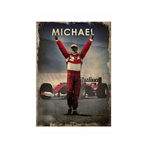 Bedeko Michael Schumacher Art Mdf Tablo 25 Cm X 35 Cm