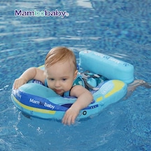 Mambobaby Yüzme Simidi - Ship, Emniyetli, Gölgelikli Ve Ayak Destekli