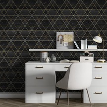 Lüks Kozmik Desenli Geometrik Duvar Kağıdı, Kendinden Yapışkanlı Çok Amaçlı Pvc Folyo, Dıy Duvar Kağıdı 66x264 Cm