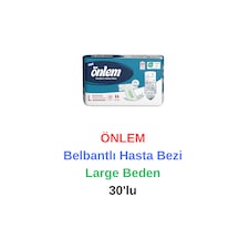 Önlem - Belbantlı Yaşlı Yetişkin Hasta Bezi Large Beden 30'lu L