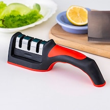 Bıçak Ve Makaslar İçin Profesyonel El Tipi 3 Kademeli Bıçak Bileyici Elmas & Seramik Taşlı Ergonomik
