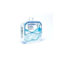 Poblex Silikon Kulak Tıkacı 2li