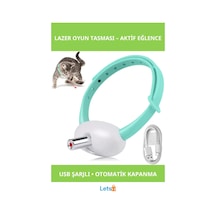 Usb Şarjlı Otomatik Lazer Oyun Tasmaları Enerji Dolgunu Eğlence