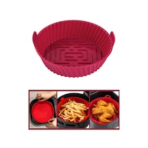 Onikiden Yanmaz Yapışmaz Airfryer Silikon Pişirme Kabı Sl099 - Tüm Fritözlerle Uyumlu 20x5cm 001