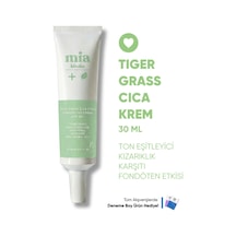 Mia Klinika Tiger Grass Ton Eşitleyici Kızarıklık Karşıtı Cica Krem SPF50+ 30 ML