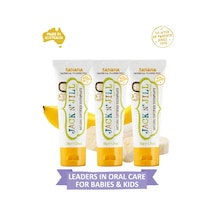 Jack N Jill Doğal Sertifikalı Diş Macunu - Muz Aromalı 3 Adet 3x50g