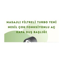 Mey İthalat Banyo İçin Filtreli Duş Başlığı Pratik Kullanım