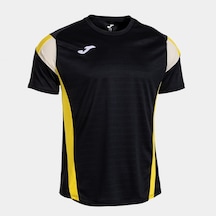 Joma Montreal 104202.109 Erkek Siyah Sarı Spor Tişört Siyah