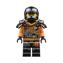 Aksesuar Custom Minifigür Minifigure Ninjago Siyah Ninja Cole - Dragons Rising