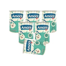 Amore Puppy Kuzu Etli Pirinçli Ezme Yavru Köpek Konserve Maması 6 x 400 G
