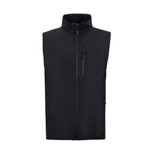 2As Wayne Merino Yünlü Unisex Yelek Siyah 001