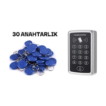 Electrimax 1 Adet Şifreli Kapı Kilidi 30 Adet Anahtarlık
