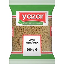 Yazar Yeşil Mercimek 900 G