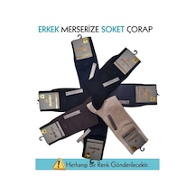 Kocabey Mısırlı 67000 Erkek Merserize Soket Çorap Asorti