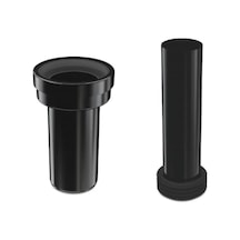 Serel VitrA Kale Gömme Rezervuar Temiz Su Uzatma Boru 50mm 50Mm Temiz Su Siyah