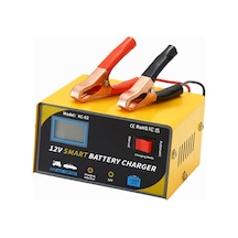 Supermarket1 Araba Akü Şarj Cihazı 12v 3ah-100ah Akü Şarjci Akıllı Di Sarı Sarı