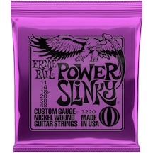 Ernie Ball P02220 Elektro Gitar Teli Power Slinky 011 Set