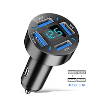 Çift Usb C Pd 20w Araç Şarj Cihazı Hızlı Şarj Pd Hızlı Şarj 3.0 Usb C Araç 4usb 3.1a 4usb 3.1a