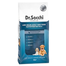 Dr.sacchi Premium Somonlu Ton Balıklı Yetişkin Köpek Maması 12 Kg