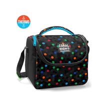 Coral High Kids Siyah Renkli Petek Desenli Thermo Beslenme Çantası 37110 Siyah