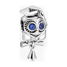 Nur Silver Baykuş Gümüş Charm Nur-bl00236