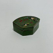 Antika Cloisonne Minyatür Kutu 5,5x3,4cm 139