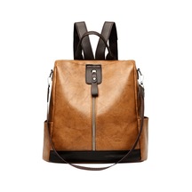 Moda Hırsızlık Önleyici Kadın Sırt Çantası Yüksek Kaliteli Siyah