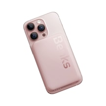 Magsafe Powerbank Benks Mp10 İnce Tasarımlı Powerbank 6000mah Pembe