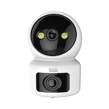 Inox X109 2x3mp Wi-fi İç Mekan Pt Kamera - 2 Lensli, Renkli Gece Görüş