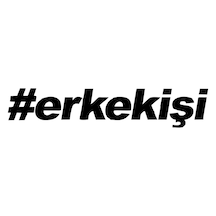 Erkekişi Araba Sticker 17x17 Cm Siyah