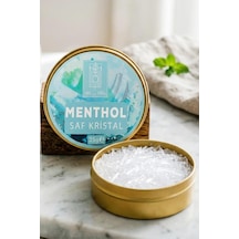 Saf Kristal Mentol, Buhar Banyosu, Sauna Ve Hamam İçin, Katkısız Ve Doğal, 25g