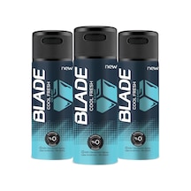 Blade Cool Fresh Erkek Sprey Deodorant 3 x 150 ML Blade Cool Fresh Erkek Sprey Deodorant 3 x 150 ML