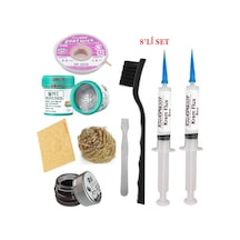 Best Krem Lehim 183 C 50gr Havya Uc Temizleyici Flux Lehim Toplama Cp-2015 Lehim Emme Teli Spatula Seti Tk03
