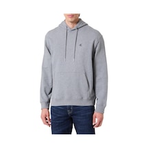 About Blank Calvin Klein Ls Eu 350terry Monogram Hoodıe Erkek Sweatshirt Med Grey Htr M Acı Kahverengi