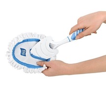 Mikrofiber Duster Toz Leke Kir Alıcı Temizleyici Tutacaklı Temizlik Bezi Aparatı Malzemesi 4801 Çok Renkli