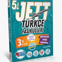 Ünlüler Karması 5. Sınıf Jett Türkçe Fasikülleri 3ü 1 Arada