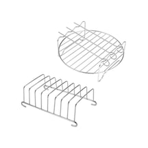 Airfryer 3.5 Lt Ve 5 Lt Uyumlu Çelik Izgara Ve Ekmek Kızartma Rafı Aksesuar