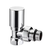 Fause Radyatör Havlupan Vanası Köşe Tip 1/2'' Krom Kvn101