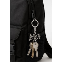 Slayer Logo Metal Anahtarlık Heavy Metal Müzik Temalı Anahtar Aksesuarı