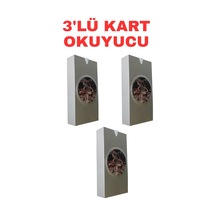 Sr-209 Mf-w Mifare Kart Okuyucu 13.56 Mhz Ip68 Metal Kasa 10000 Kullanıcı Kapasiteli Geçiş Kontrol Sistemi 3 Adet