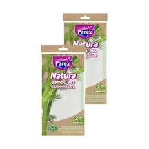 Natura Bambu Bez 2'li Paket 30 X 30 Cm İkili Set Diğer