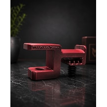 Siyah-kırmızı Asılabilir Kulaklık Standı - Bloodblade Edition - Masa Kenarı Kulaklık Standı