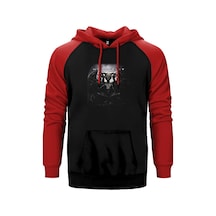Hypocrisy End Of Disclosure Kırmızı Renk Reglan Kol Sweatshirt / Hoodie