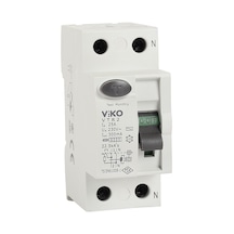 Viko Kaçak Akım Rölesi 2x63A 30mA VTR2-6330
