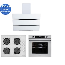Eminçelik Ve AFM Tech 12 226 + FM7701 + FM3251 Dijital Turbolu Ankastre Set
