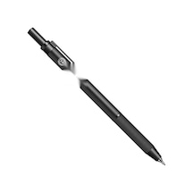 Siyah Metal Gövde Twist Kalem, 0.5mm Yazım Ucu