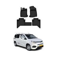 Toyota Hilux 8 2015-2026 Uyumlu 4d Havuzlu Paspas Kauçuk Siyah 4 Parça