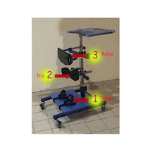 Ayakta Durma Sehpası Sırt Desteksiz Small-70-120 Cm Boy İçin